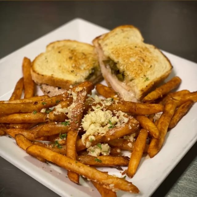 Spicy Turkey Melt Sandwich.