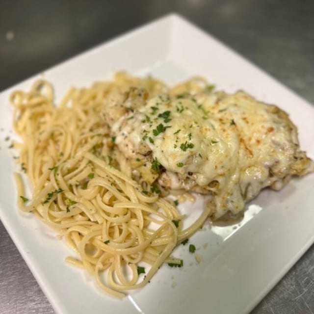 Artichoke Chicken.