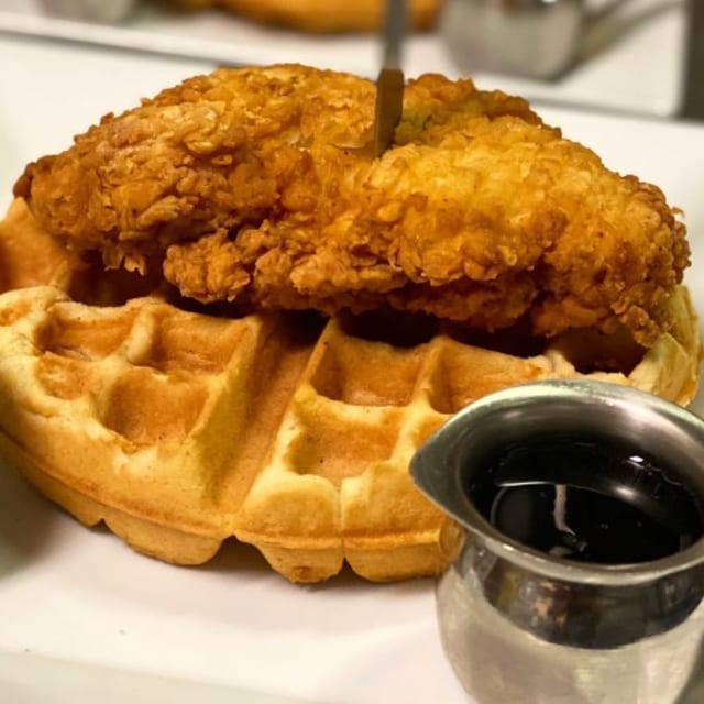 Chicken and Waffles.